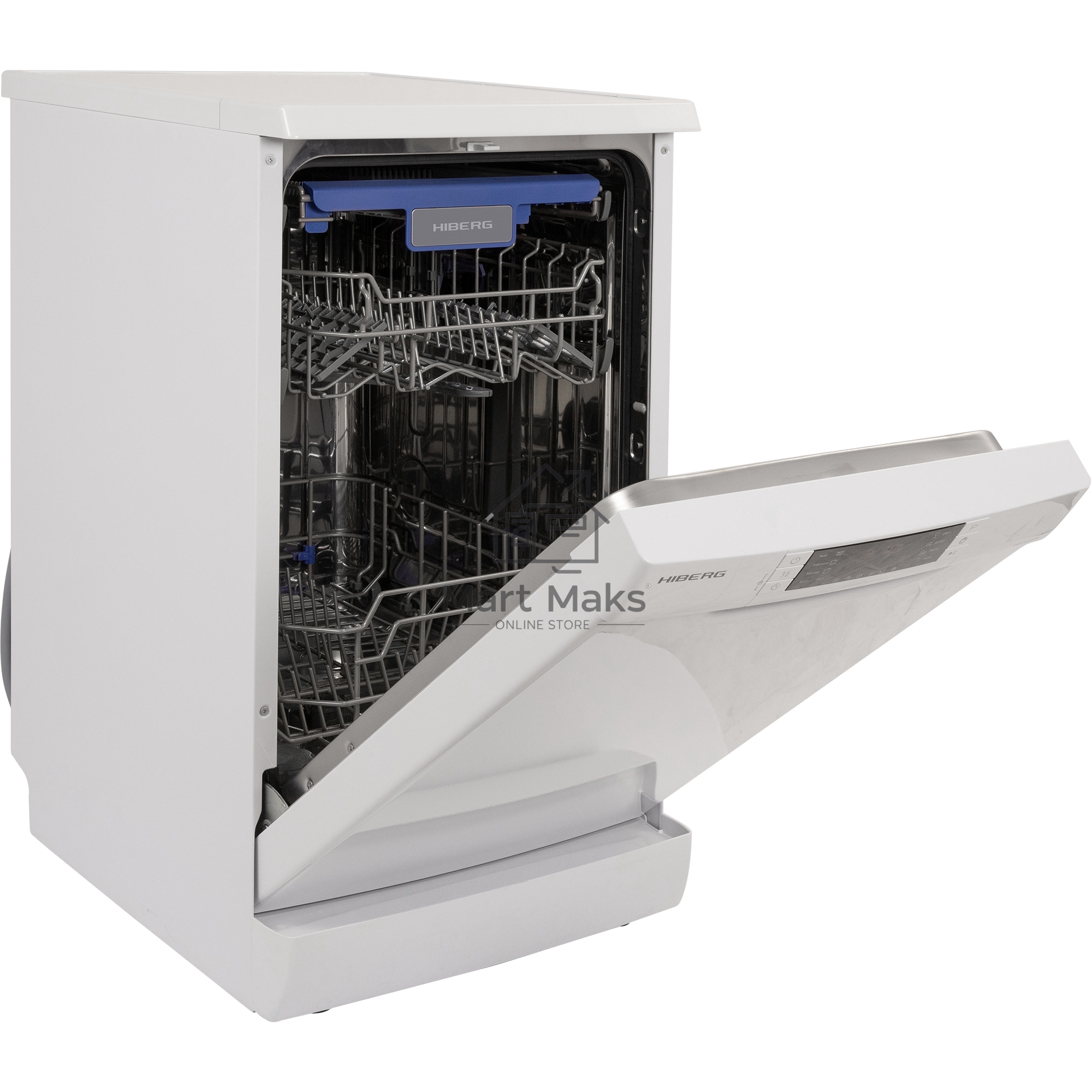 Посудомоечная машина HIBERG F48 1030 W, белый, 44.8 см, 10 компл., 49 дБ, класс A++