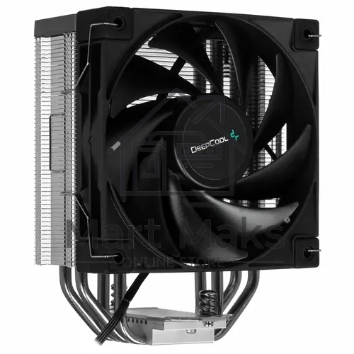 Кулер для процессора DEEPCOOL AK400 черный, 120 мм, алюминий/медь, 1850 об/мин, 29 дБ, 4 pin, 220 Вт, 155 мм