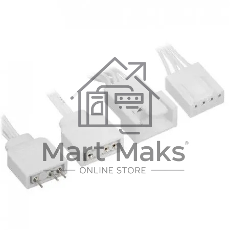 Вентилятор для корпуса Thermaltake CT140 ARGB 140х140x25 белый 4-pin 30.5дБ (упак.:2шт) (CL-F154-PL14SW-A) Ret