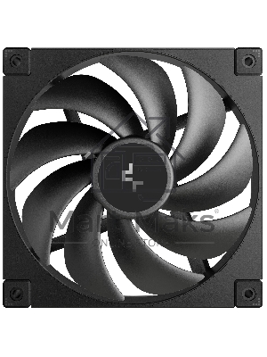 Вентилятор для корпуса DEEPCOOL FD14 черный, 140 мм, 1650 об/мин, 25.6 дБ, 4 pin