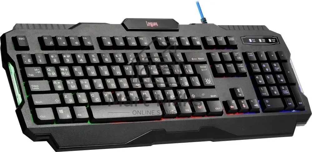 Клавиатура Defender Legion GK-010DL RUпроводная, USB, черный