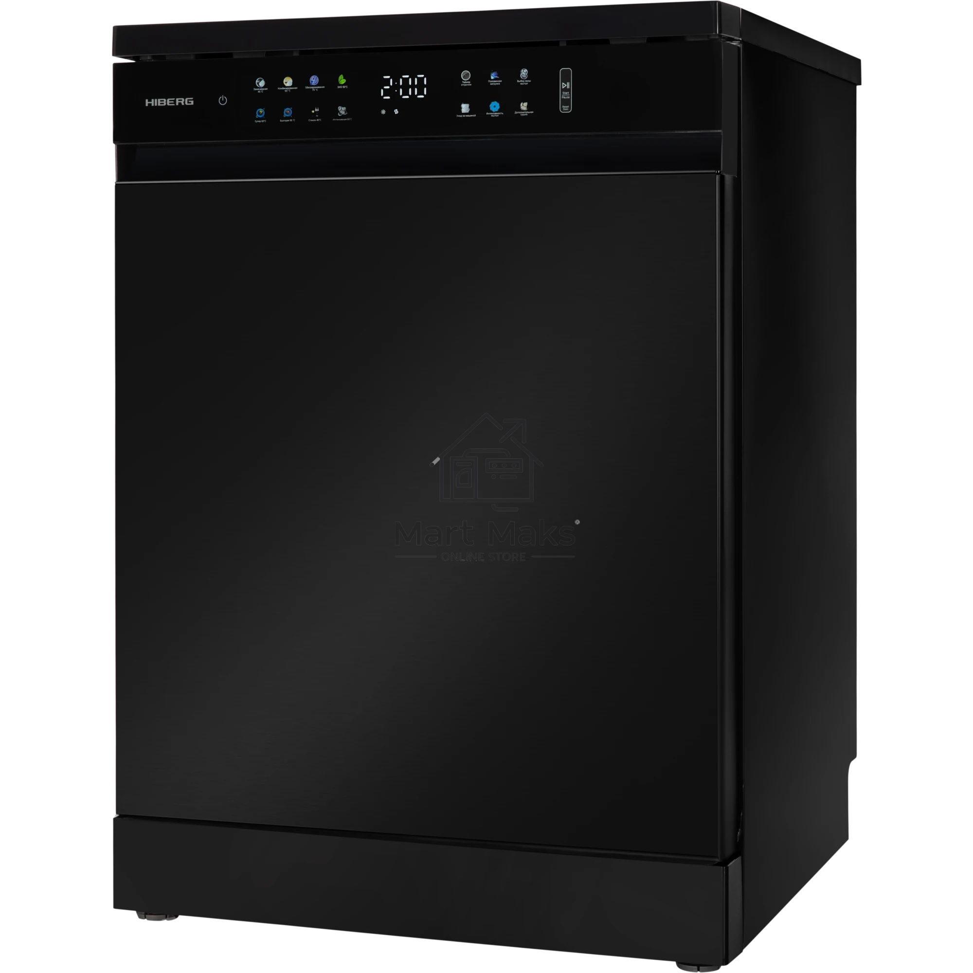 Посудомоечная машина HIBERG F68 1530 LB, черный, 60 см, 15 компл., 49 дБ, класс A+++