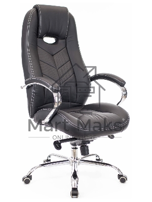 Кресло руководителя Everprof Drift M экокожа, черный