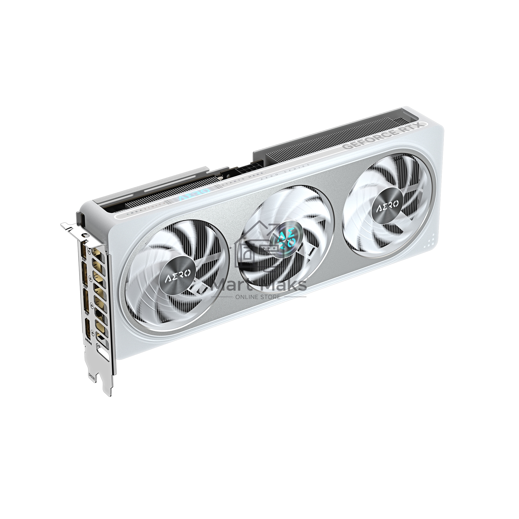 Видеокарта Gigabyte PCI-E 5.0 GV-N506TAERO OC-8GD 1.0 NVIDIA GeForce RTX 5060TI 8Gb 128bit GDDR7 2647/28000 Без Видеовыходов HDMIx1 DPx3 HDCP Ret