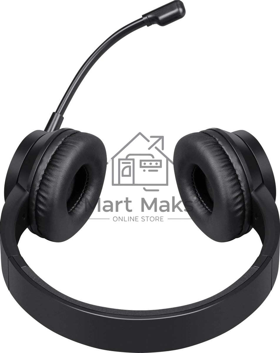 Гарнитура проводная Defender Tune 150 (черная, провод 1.8 м) (63151)