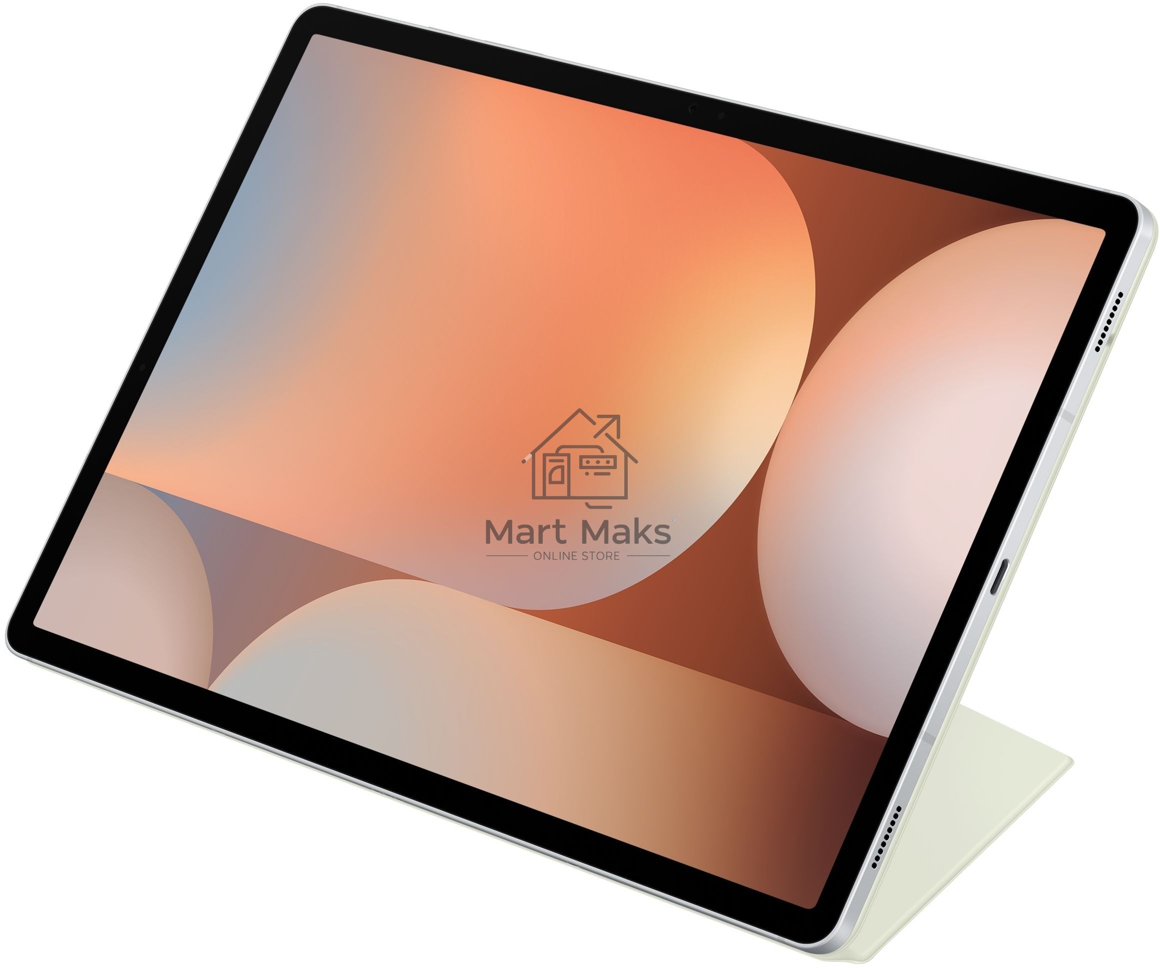 Чехол Samsung для Samsung Galaxy Tab S9+/S9 FE+ EF-BX810POEGRU поликарбонат/полиуретан оранжевый