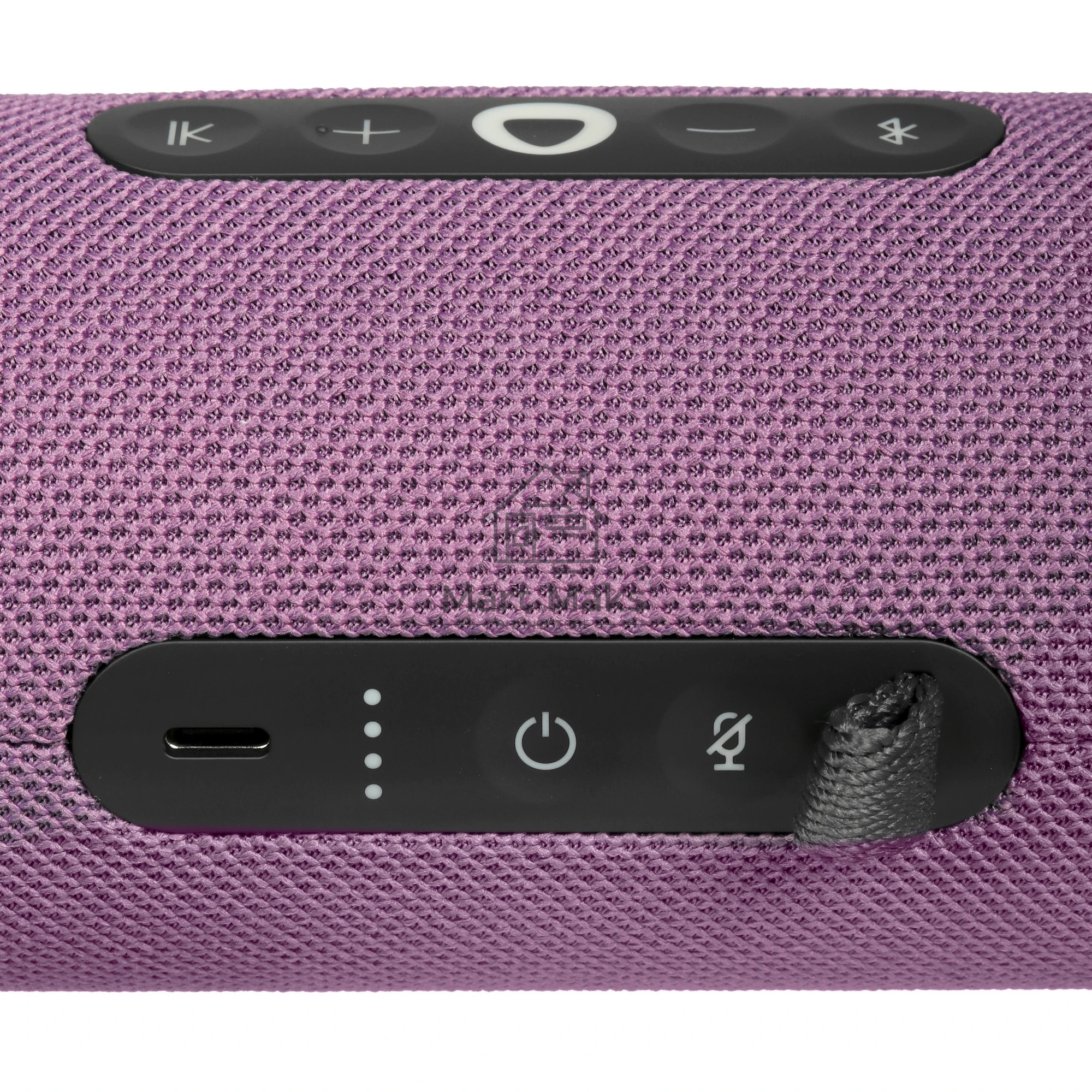 Умная колонка Яндекс Станция Стрит, 30Вт, компактная, 2 динамика, Wi-Fi, Bluetooth 5.0, Алиса, фиолетовый