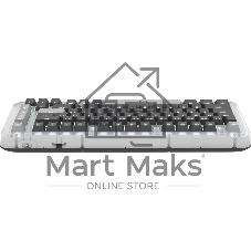 Клавиатура Logitech Alto Keys K75M беспроводная, Bluetooth, радиоканал, серый