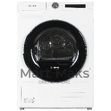 Сушильная машина Samsung DV90T5240AW/LP белый, 9 кг, сушка - тепловой насос, программ - 14, 60 x 85 x 65 см