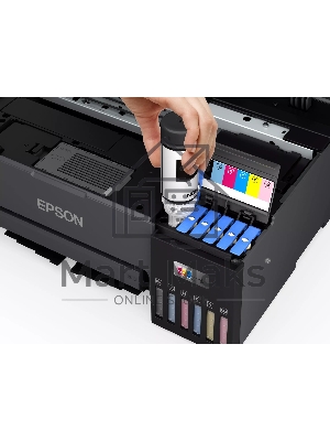 Принтер струйный Epson L8050 (C11CK37405/C11CK37402/C11CK37504/C11CK37507/C11CK37506), A4, цветное, печ. до 8 стр/мин., 1440 x 5760 dpi, USB, Wi-Fi
