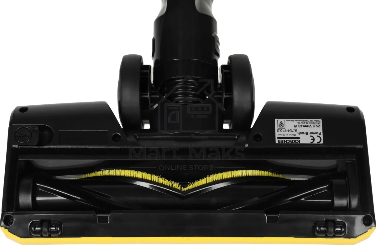 Пылесос вертикальный/ручной Karcher VC 6 Cordless ourFamily белый/черный, питание от аккумулятора, 250 Вт, уборка сухая, пылесборник 0.8 л, работа от АКБ max - 50 мин