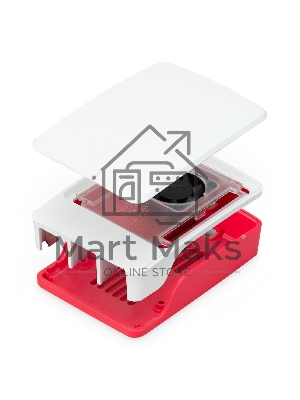 Компьютерный корпус Raspberry Pi 5, Official Raspberry Pi 5 Cases, RED/WHITE Компьютерный корпус Raspberry Pi 5, Official Raspberry Pi 5 Cases, RED/WHITE