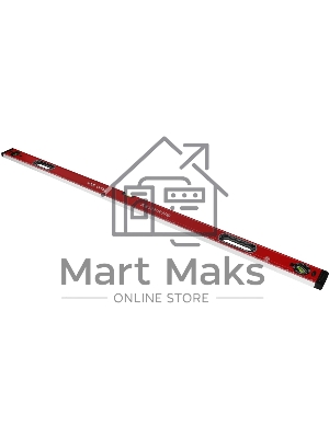 Уровень RGK U4150 пузырьковый 3глаз. магнит. красный (776073)