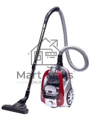 Пылесос Sharp ECNB16RR красный, 320/1600 Вт, уборка сухая, пылесборник контейнер 1 л