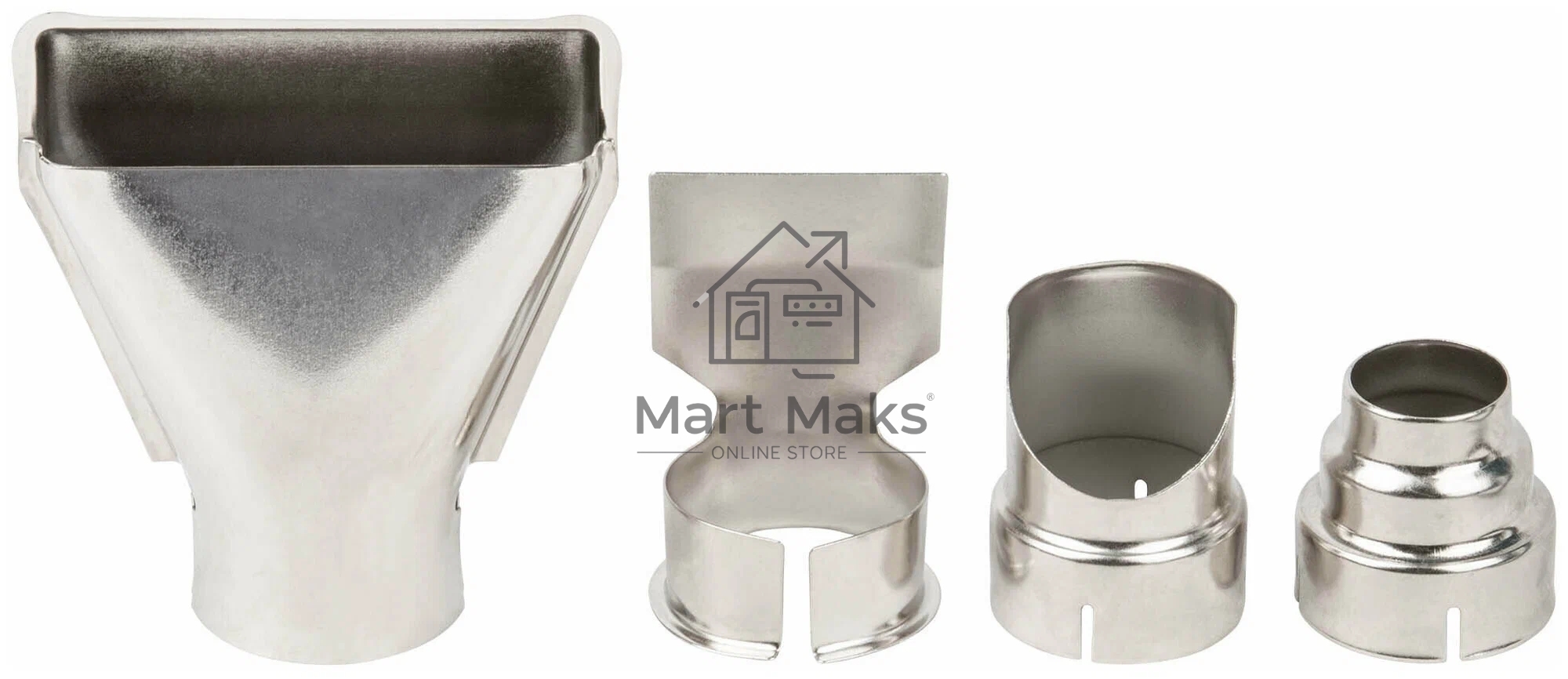 Фен технический FIT 80611 2000 Вт; 60/400/600 °C; 300/500/500 л/мин; рез. накл.; короб.