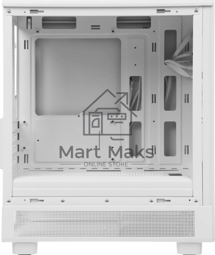 Компьютерный корпус Accord M3301 белый без БП mATX 1xUSB2.0 1xUSB3.0 1xUSB3.1 audio bott PSU
