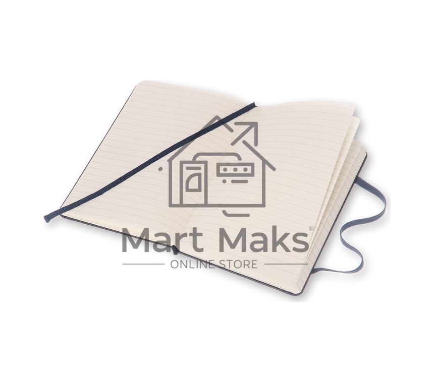 Блокнот Moleskine CLASSIC MM710B20 Pocket 90x140мм, 192 страниц, линейка, твердая обложка, синий сапфир