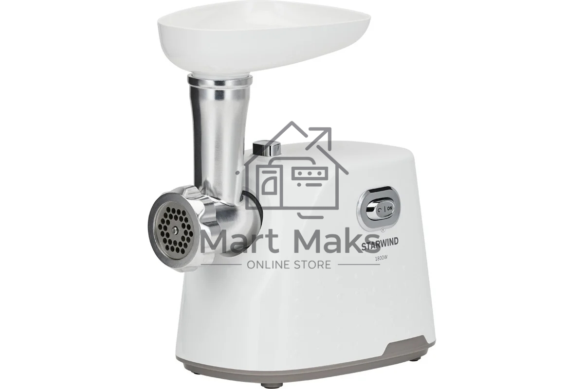 Мясорубка электрическая Starwind SMG2341 1800 Вт, белый