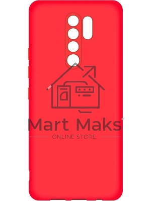 Чехол (клип-кейс) BoraSCO для Xiaomi Redmi 9 красный