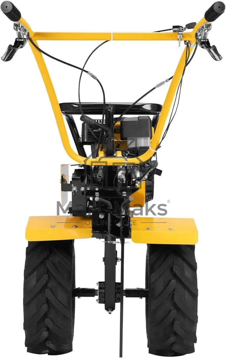 Мотоблок DPT-470S-PRO, 7 л.с., ремен.сцеп, фрез 3х4, ШОМ, передачи 4В/2Н Denzel