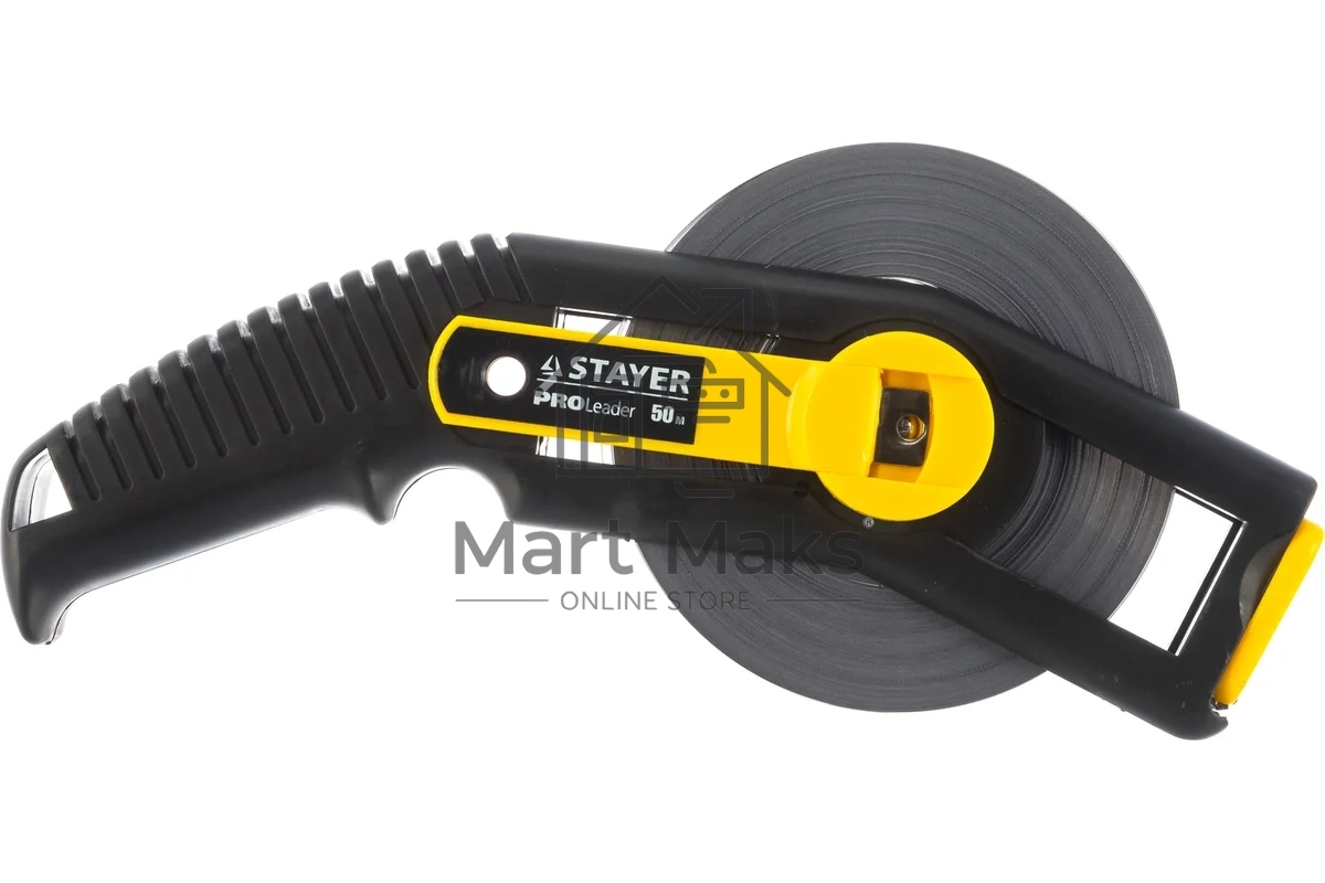 Лента мерная STAYER 2-34183-050геодезийная leader 50м