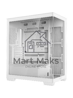 Компьютерный корпус MidiTower Deepcool CG580 белый (ATX, без БП, 2xUSB 3.0 Type-A) (R-CG580-WHNDA0-G-1)