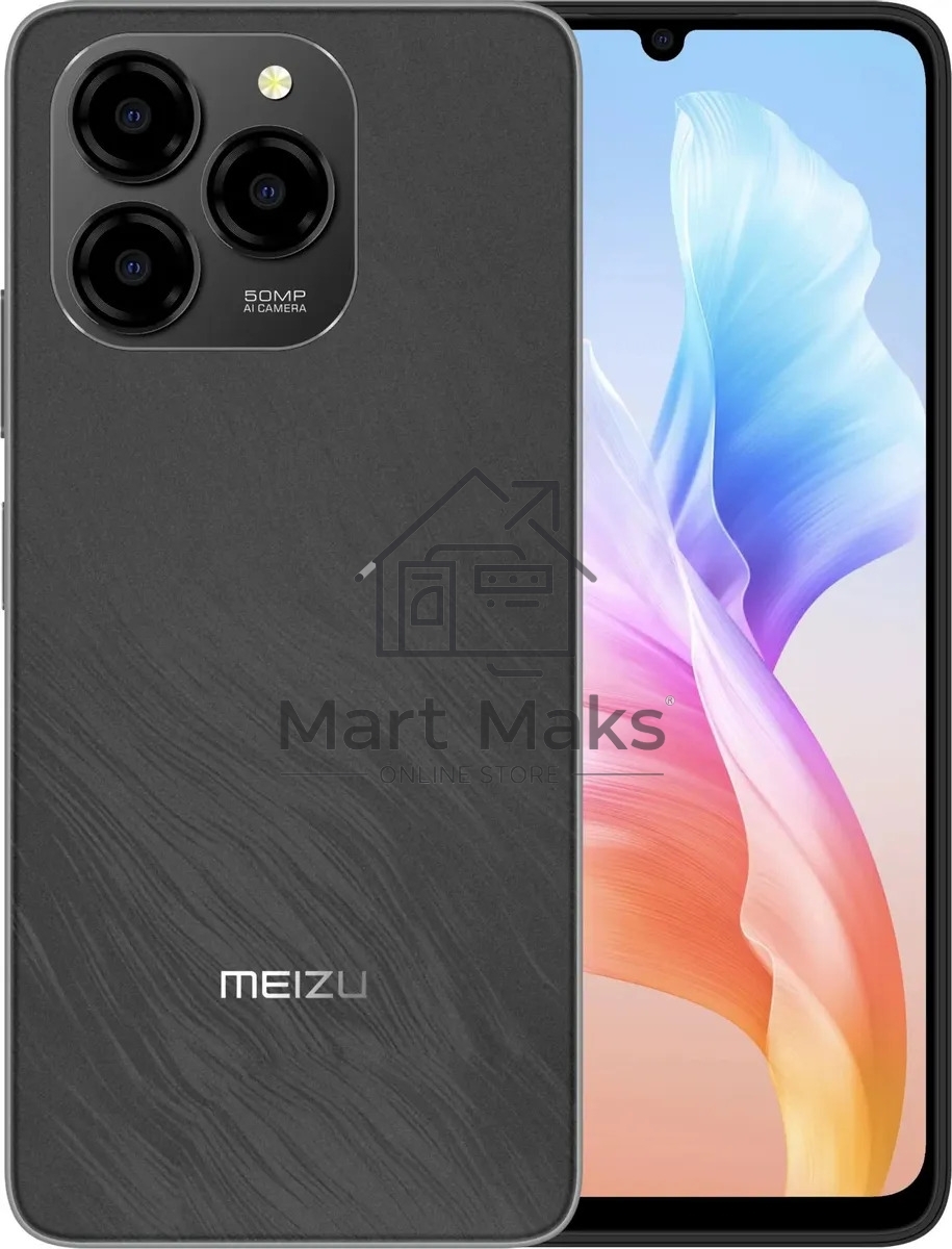 Смартфон Meizu Note 21, 8/256Gb, черный