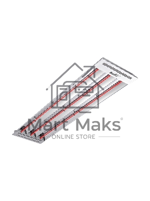 Обогреватель инфракрасный Ballu BIH-Т-6.0 серый, 6000 Вт, 60 м2