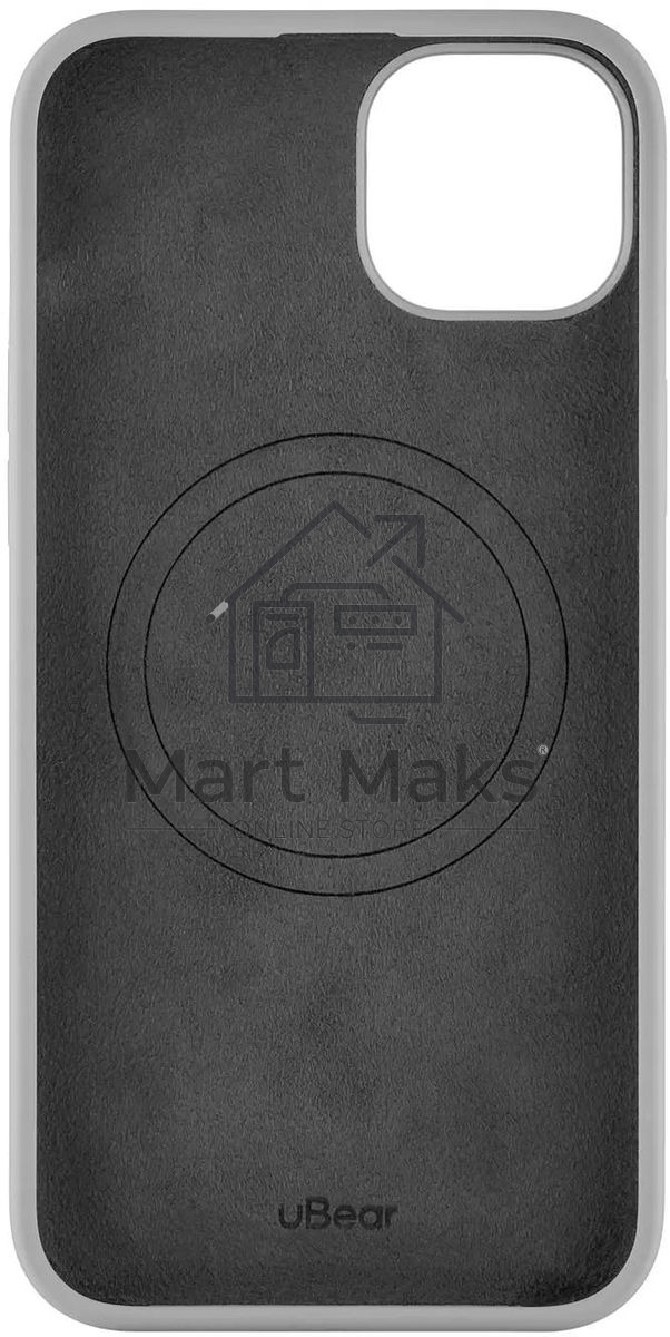 Чехол (клип-кейс) uBear для Apple iPhone 15 Plus Touch Mag Case with MagSafe серый (CS272MG67TH-I23M)