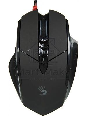 Мышь проводная A4Tech Bloody V7 черный, 3200 dpi, USB Type-A, кнопки - 8