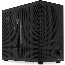 Компьютерный корпус без блока питания HSPD M210, Mesh Mid Tower, черный, 0.7 SPCC, 1x90мм mATX, mITX 140/280/150мм 1x2.5