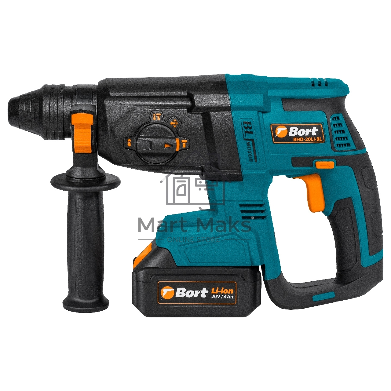 Перфоратор аккумуляторный Bort BHD-20Li-BL (2x4,0А.ч) (93412697) Напряжение аккумуляторной батареи 20 В; Двигатель Бесщеточный двигатель; Энергоемкость аккумуляторной батареи 4 А·ч; Тип аккумуляторной батареи Li-Ion; Скорость холостого хода ...1200 об/мин