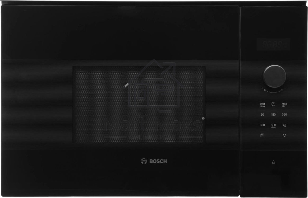 Встраиваемая микроволновая печь Bosch BFL524MB2 черный 20л. 800Вт