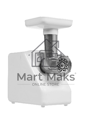 Мясорубка электрическая Ротор Макси ЭМШ 35/300-3 белый, 1500 Вт, 0.6 кг/мин, насадки - 4