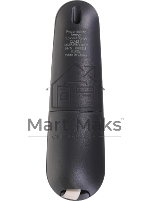 Презентер Logitech R500s Graphite черный, Bluetooth + 2.4 GHz, USB-ресивер, 3 программируемых кнопки, лазерная указка