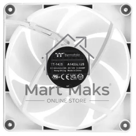 Вентилятор для корпуса Thermaltake CT140 ARGB 140х140x25 белый 4-pin 30.5дБ (упак.:2шт) (CL-F154-PL14SW-A) Ret