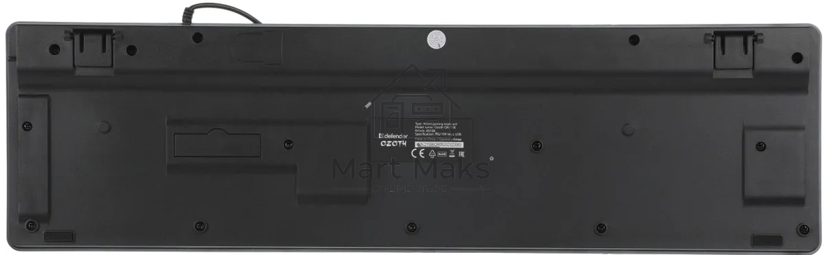 Клавиатура Defender Ozoth GK-106 проводная, USB, черный