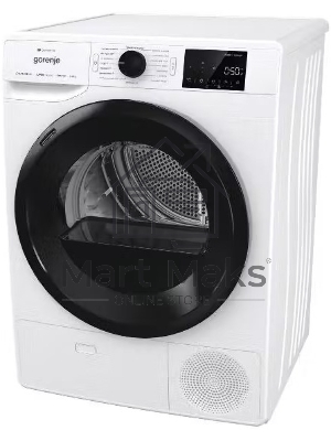 Сушильная машина Gorenje DGPNE82GNLW белый, 8 кг, сушка - конденсационная, программ - 16, 60 x 85 x 62.5 см