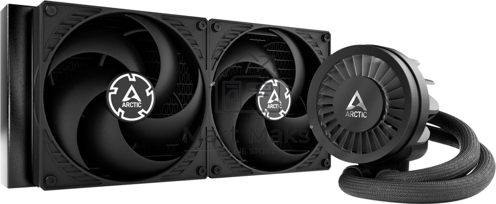 Жидкостная система охлаждения Arctic Cooling Arctic Liquid Freezer III-280 ACFRE00135A черный 140мм алюминий+медь 1700rpm 4-pin 250W
