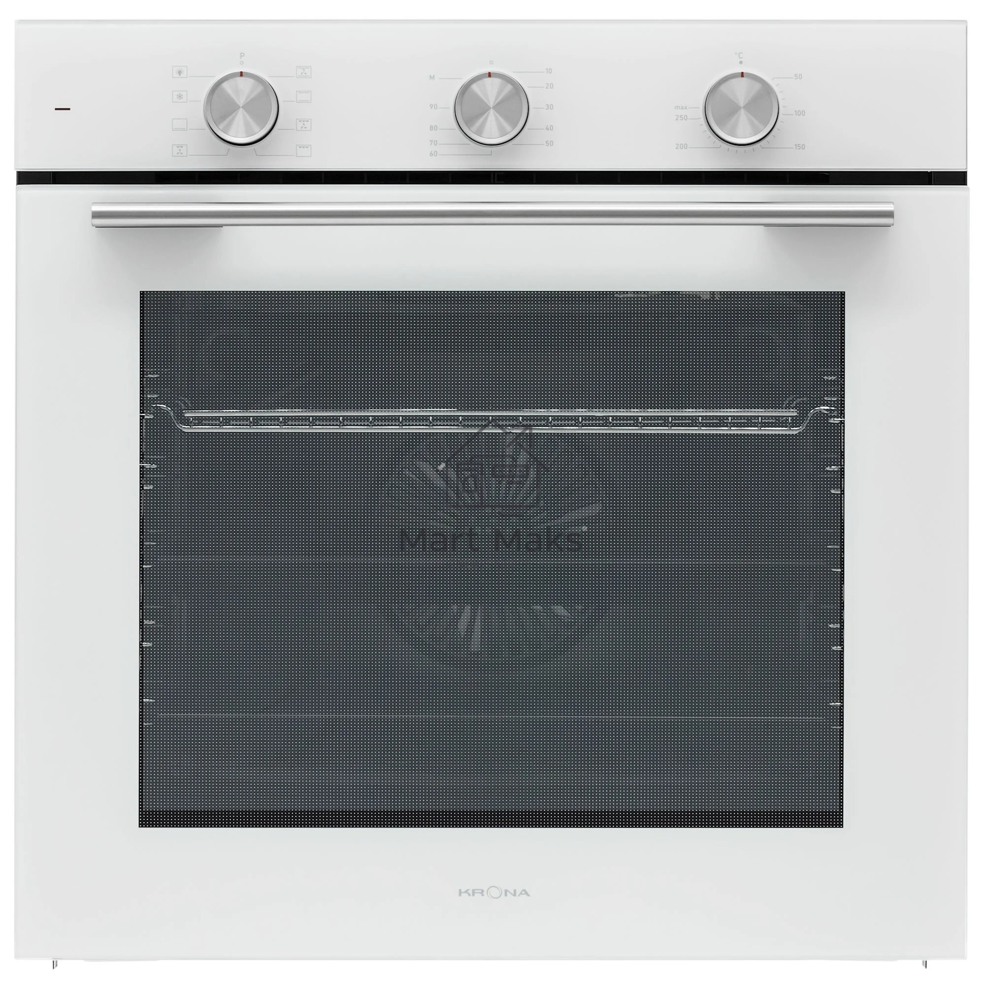 Духовой шкаф Электрический Krona BIRNE 60 WH белый