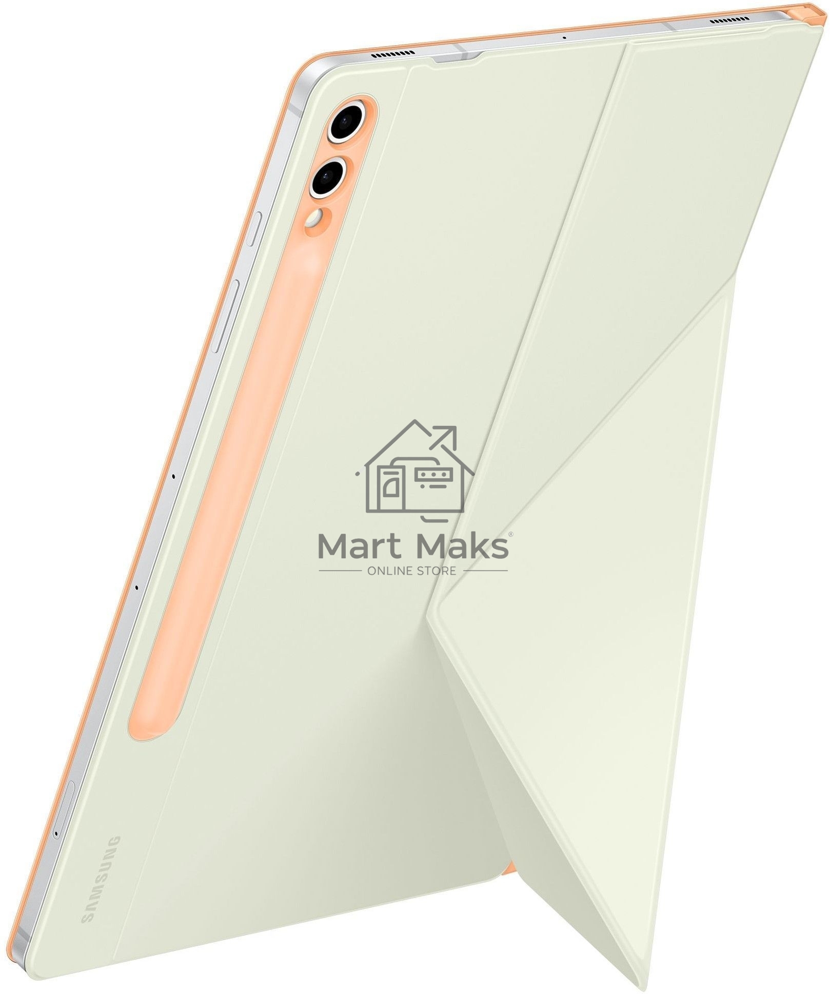 Чехол Samsung для Samsung Galaxy Tab S9+/S9 FE+ EF-BX810POEGRU поликарбонат/полиуретан оранжевый