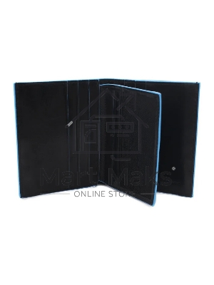Чехол для кредитных карт Piquadro Blue Square PP1518B2/N черный натур.кожа