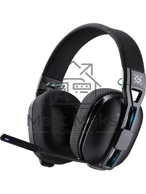 Гарнитура Defender Horror Pro чёрный, беспроводная + проводная, радиоканал, до 40 ч, подсветка