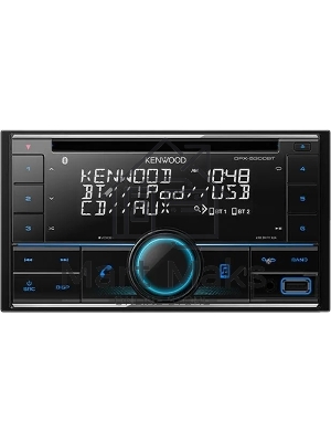 Автомагнитола Kenwood DPX-5300BT, 2 DIN, CD, Bluetooth, USB Type-A, AUX