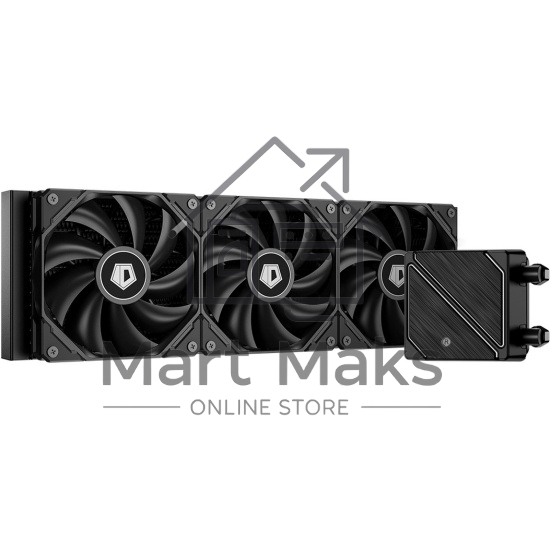 Система водяного охлаждения для процессора ID-COOLING DASHFLOW 360 BASIC BLACK черный 120мм алюминий+медь 1800rpm 35.2db 4-pin 350W