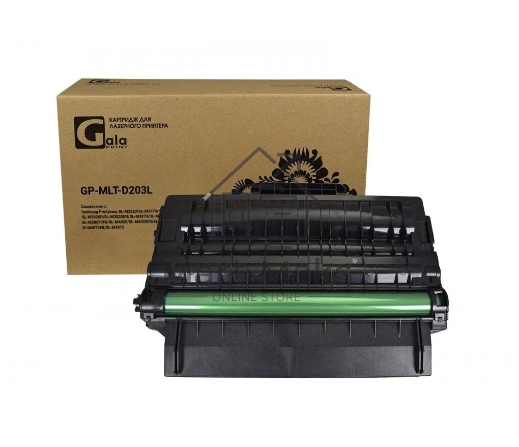 Картридж GalaPrint GP-MLT-D203L черный (5000 стр) для Samsung ProXpress SL-M3320/SL-M3370/SL-M3820/SL-M3820D/SL-M3820DN/SL-M3870/SL-M3870FW/SL-M38070FD/SL-M4020/SL-M4020FR/SL-M4070/Sl-M4070FR/SL-M4072 (для аппаратов, выпущенных после 01.07.2017)