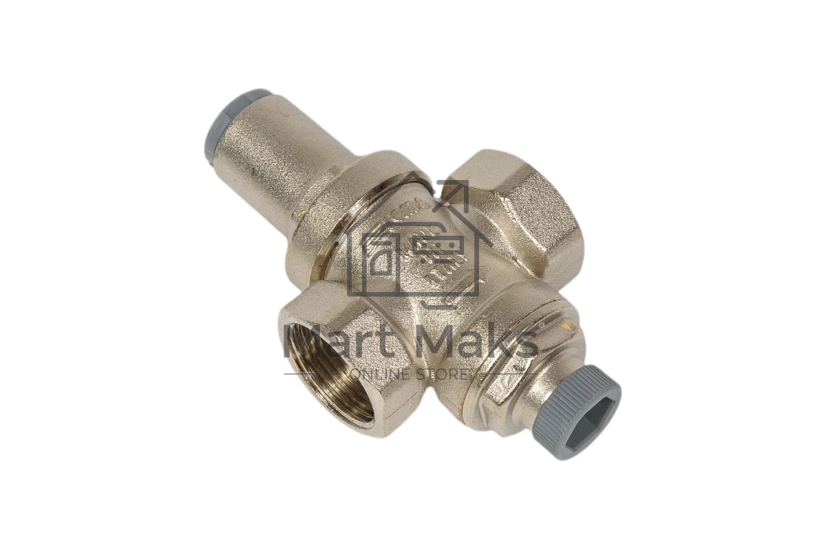 Регулятор давления поршневой с выходом под манометр 3/4'