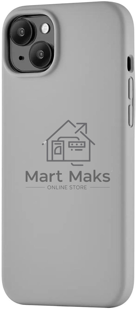Чехол (клип-кейс) uBear для Apple iPhone 15 Plus Touch Mag Case with MagSafe серый (CS272MG67TH-I23M)