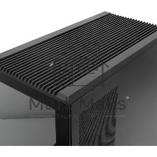 Компьютерный корпус без блока питания HSPD M210, Mesh Mid Tower, черный, 0.7 SPCC, 1x90мм mATX, mITX 140/280/150мм 1x2.5