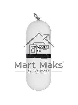 Флешка USB Maxvi SF white (FD8GBUSB20C10SF), 8Gb, USB 2.0, R/W 15/5, белый